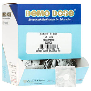 Demo Dose Misoprostl (Cytotc) 200 mcg -For Training Use Only
