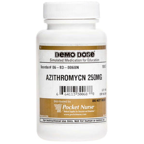 Demo Dose Azithromycn 250 mg -For Training Use Only