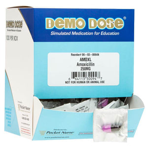 Demo Dose Amoxicilln (Amoxl) 250 mg -For Training Use Only