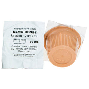 Demo Dose Lactulos 30 mL 10 g /15 mL -For Training Use Only