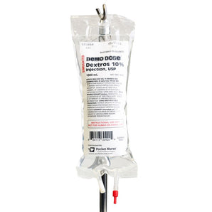 Demo Dose Dextros 10% 1000mL -For Training Use Only