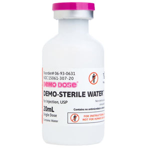 Demo Dose Steril Water for Injections -For Training Use Only