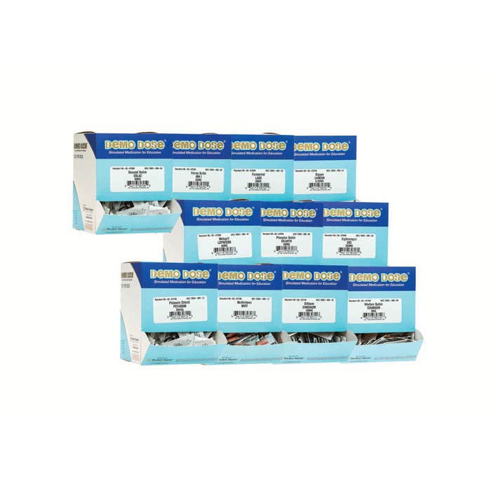 Demo Dose Oral Medication Set #1 -For Training Use Only – MediTac Kits