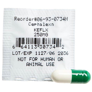 Demo Dose Cephalexn (Keflx) -For Training Use Only