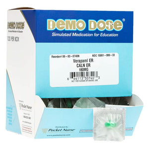 Demo Dose Verapaml ER (Caln ER) 180mg -For Training Use Only