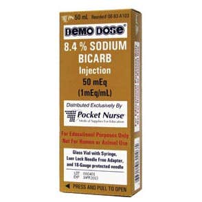 Demo Dose Sodim Bicarb 8.4% -For Training Use Only