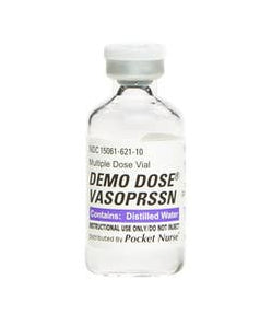 Demo Dose Vasopressin -For Training Use Only