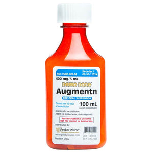 Demo Dose Amoxicilln Clavulanc acd Augmentn 100 mL 400 mg/5 mL -For Training Use Only