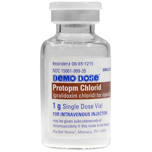 Demo Dose Simulated Protom Chlorid Pralidoxime Vial - For Training Use Only