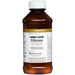 Demo Dose Zithromx 200mg/5mL -For Training Use Only