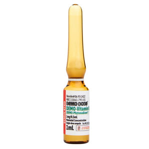 Demo Dose DEMO-Vitamin K -For Training Use Only