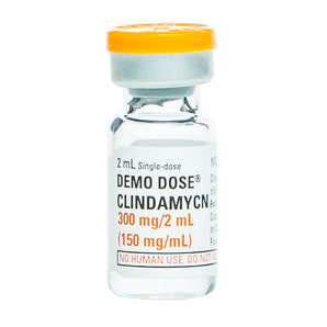Demo Dose Clindamycn 300mg/ vial 2mL -For Training Use Only