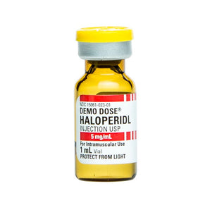 Demo Dose Haloperidl 5mg/1mL vial 2mL -For Training Use Only