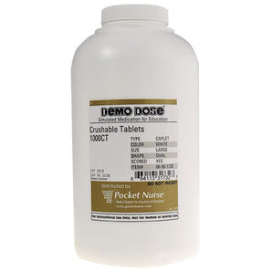 Demo Dose Crushable Tablets -For Training Use Only