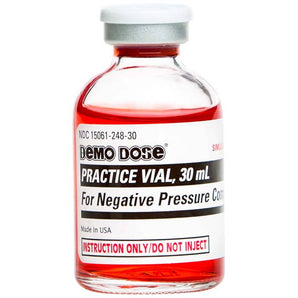 Demo Dose Steril Practice Negative Pressure 30mL Solution -For Training Use Only