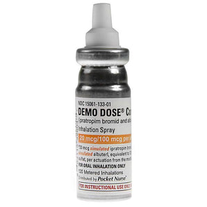 Demo Dose Combivnt Aersol Inhaler -For Training Use Only