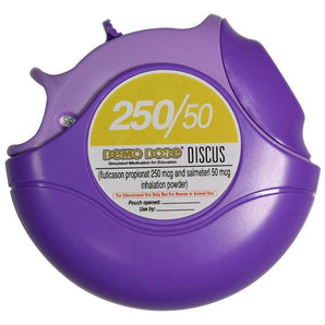 Demo Dose Fluticason/Salmeterl Disc Inhaler 250/50 -For Training Use Only