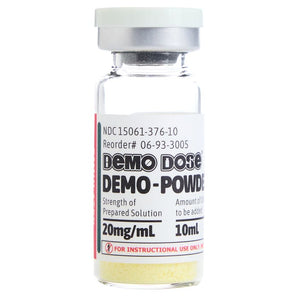 Demo Dose DEMO-Powder, 20mg/mL, 10mL -For Training Use Only
