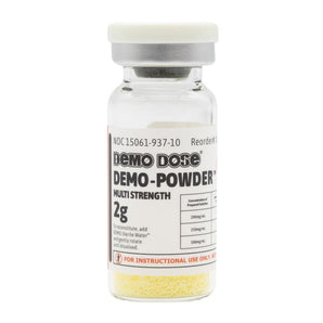 Demo Dose DEMO-Powder, Multistrength, 2g/10mL, 10mL Vial