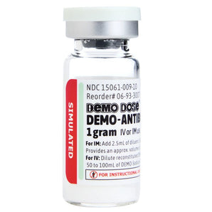 Demo Dose Anti-Biotic 10mL 1g/10mL -For Training Use Only