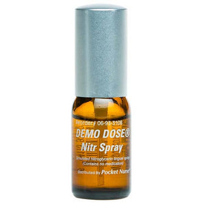 Demo Dose Nitr Spray 400 mcg/spray 10 mL 400 mg -For Training Use Only