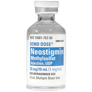 Demo Dose Neostigmin Methylsulfat Injection 10mg/10mL 10mL -For Training Use Only