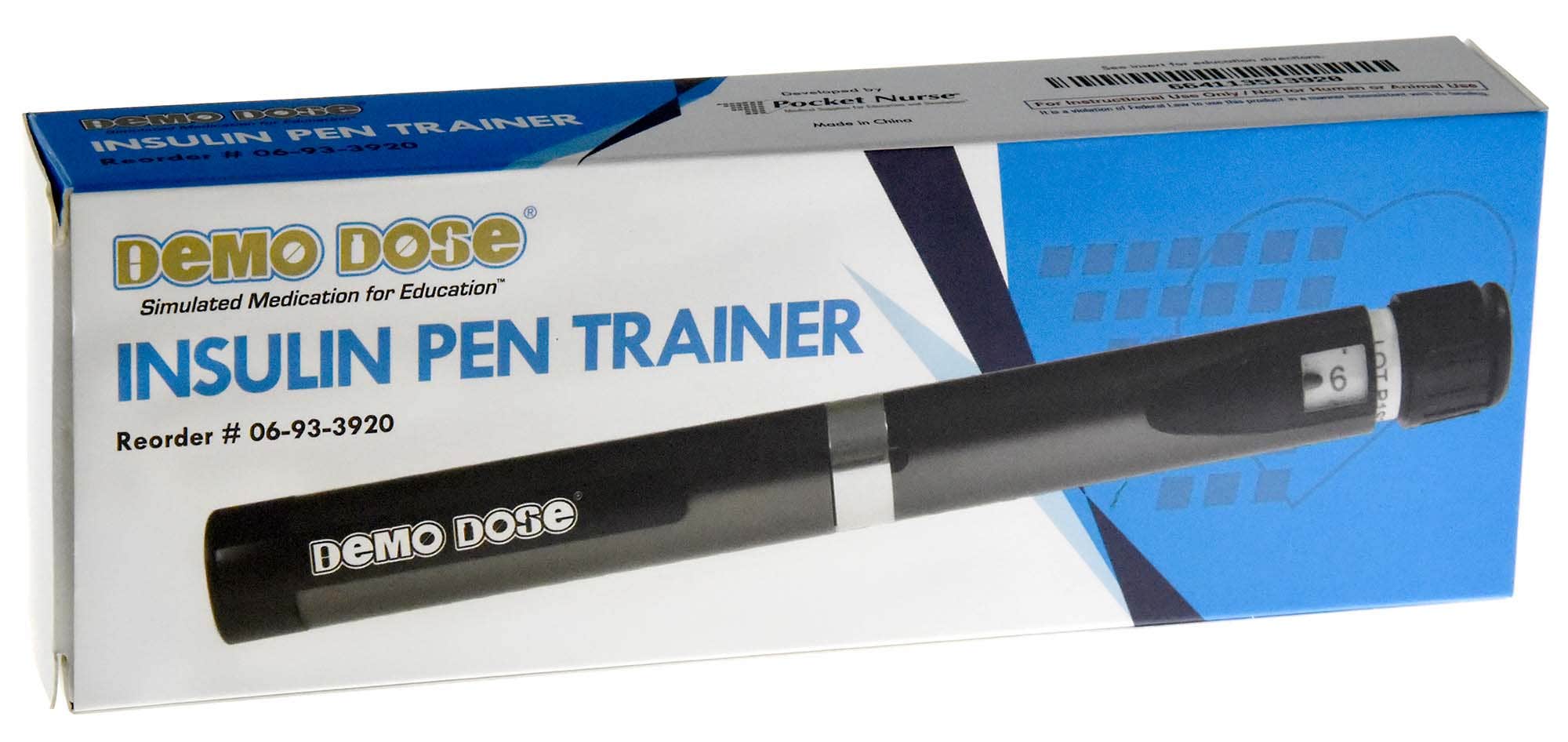 Demo Dose Insulin Pen Trainer -For Training Use Only – MediTac Kits