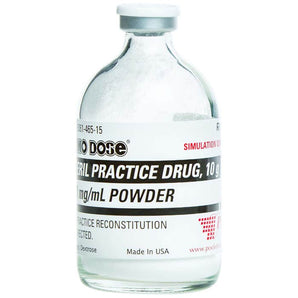 Demo Dose Sterile Practice Drug 100mL -For Training Use Only