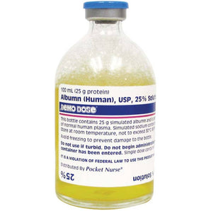 Demo Dose Albumn Humn 25% 25g 100ml -For Training Use Only