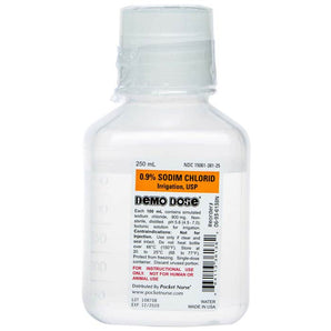 Demo Dose 0.9% Sodim Chloride -For Training Use Only