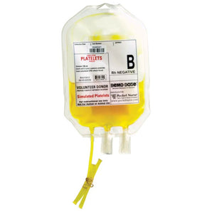 Demo Dose Simulated Platelets B Rh Negative -For Training