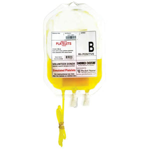 Demo Dose Simulated Platelets B Rh Positive -For Training Use Only