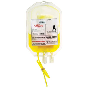 Demo Dose Simulated Platelets A Rh Positive -For Training Use Only