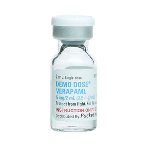 Demo Dose Verapaml Caln 2.5 mg mL 2 mL -For Training Use Only