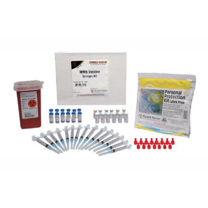 Demo Dose MMR Vaccine Syringes Repackaging Kit -For Training Use Only