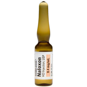 Demo Dose Naloxon 0.4 mg/1 mL Ampule -For Training Use Only