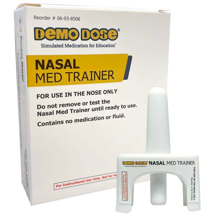 Demo Dose Nasal Med Trainer -For Training Use Only – MediTac Kits