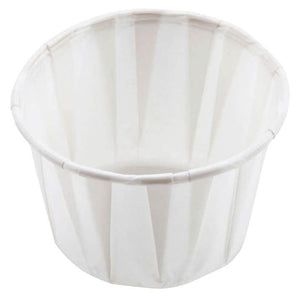 Demo Dose Paper Souffle Cups -0.75oz -For Training Use Only