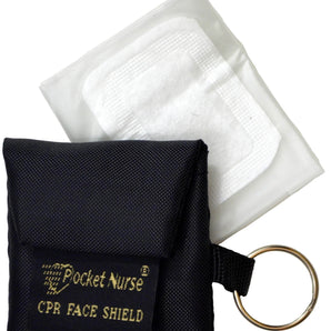 Demo Dose Key Ring Case with CPR Face Shield -For Training Use Only
