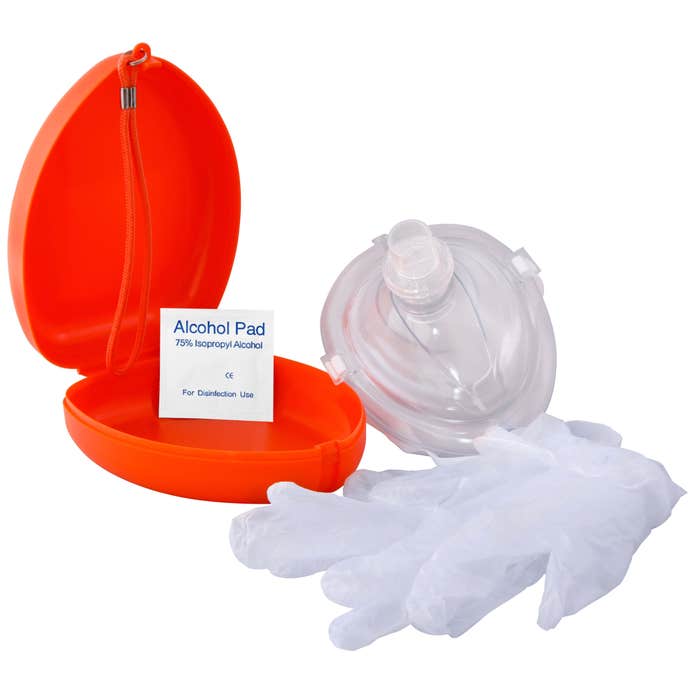Demo Dose CPR Pocket Resuscitator with Mask -For Training Use Only ...