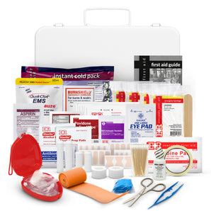 50 Person First Aid Kit - Metal Case