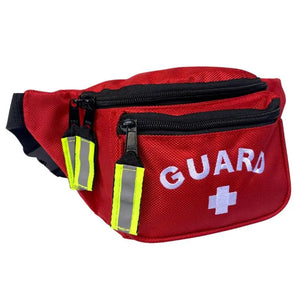 Kemp Premium Hip Pack with GUARD Logo, Red