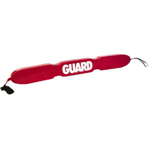 Kemp 53" Cut-a-way Rescue Tube with GUARD Logo, Red
