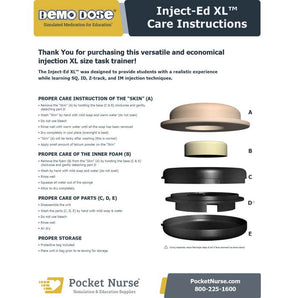 Demo Dose  Inject-Ed XL -For Training Use Only
