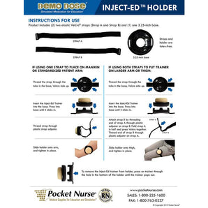 Demo Dose Inject-Ed Holder -For Training Use Only