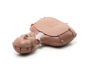 Compact Adult CPR Training Manikin with Pump Bag
