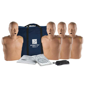 Demo Dose Adult CPR AED Training Manikin, 4-Pack -For Training Use Only