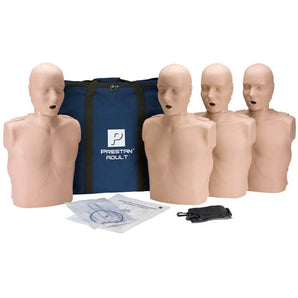 Demo Dose Adult CPR AED Training Manikin, 4-Pack -For Training Use Only