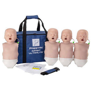 Demo Dose Ultralite Infant CPR Manikin with Feedback, 4-Pack -For Training Use Only
