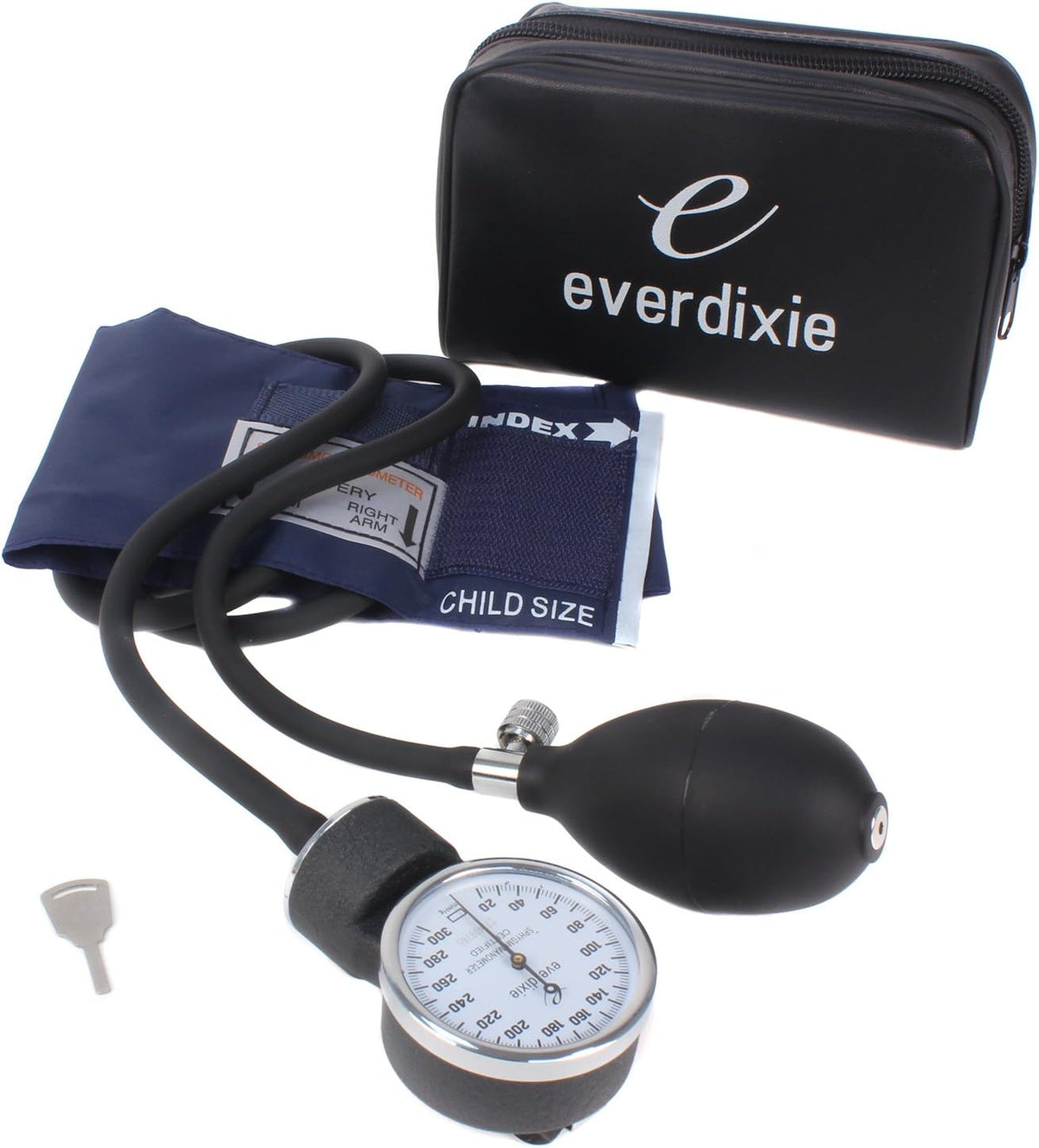 Dixie EMS Aneroid Blood Pressure Cuff with Gauge